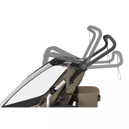 Thule Chariot Cross 2 Single 10201034, Dark Slate Thule Chariot Cross 2 Single 10201034, Dark Slate
