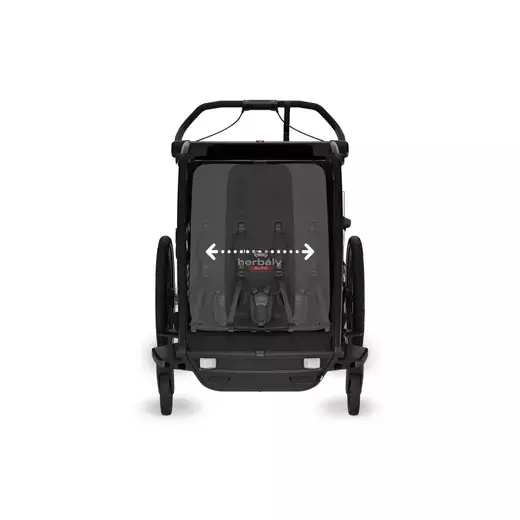 Thule Chariot Sport 2 Double 10201031, Black Thule Chariot Sport 2 Double 10201031, Black