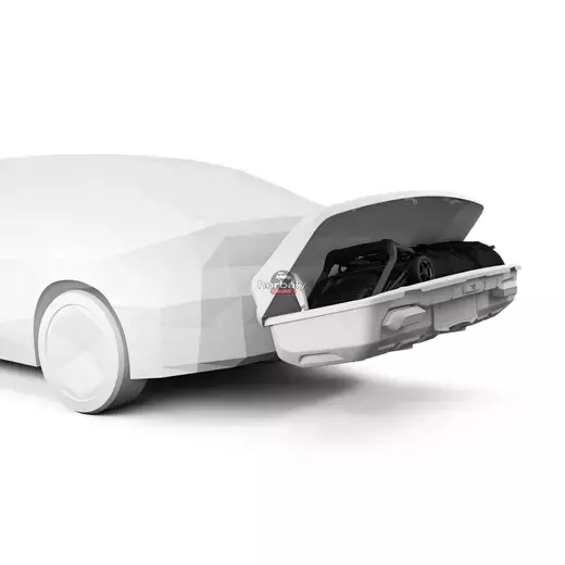 Thule Arcos Box XL 906600 csomagtartó box vonóhorogra, fekete