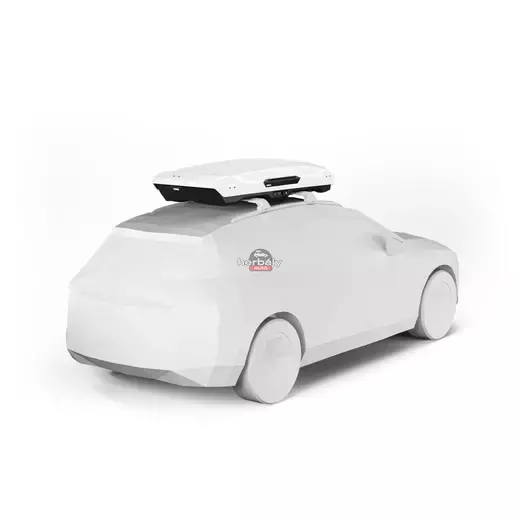 Thule Motion 3 XL Low 639402 tetőbox, fehér Thule Motion 3 XL Low 639402 tetőbox, fehér