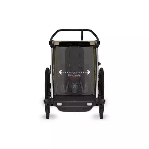 Thule Chariot Cross 2 Double 10201035, Dark Slate Thule Chariot Cross 2 Double 10201035, Dark Slate