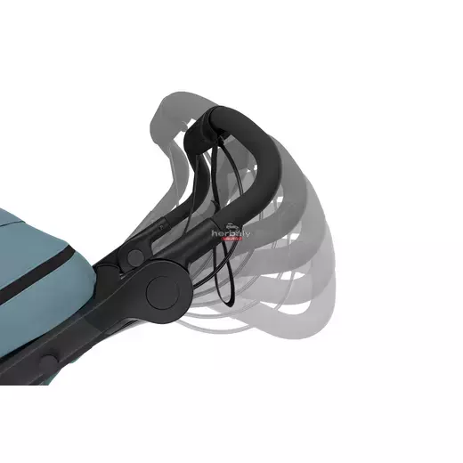 Thule Urban Glide 3 babakocsi+mózeskosár 2az1-ben, black