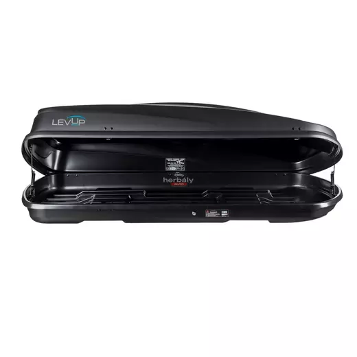 LevUp CUBE 470 tetőbox, matt black