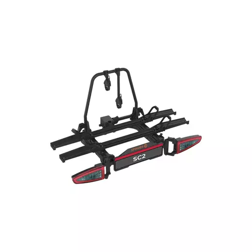Spinder SC2 LED S30001 kerékpártartó vonóhorogra, black