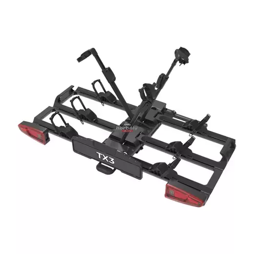 Spinder TX3 LED S30012 E-bike ready kerékpárszállító vonóhorogra, fekete