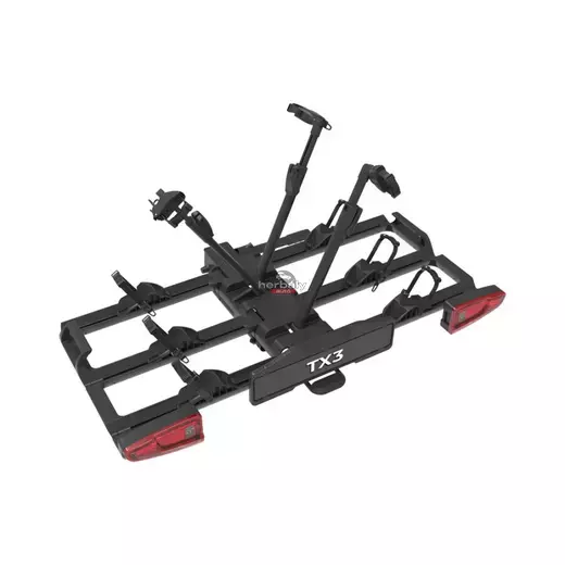Spinder TX3 LED S30012 E-bike ready kerékpárszállító vonóhorogra, fekete