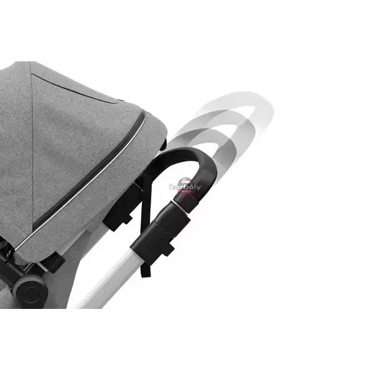 Thule Sleek mózeskosárral 11000006 babakocsi Világos szürke