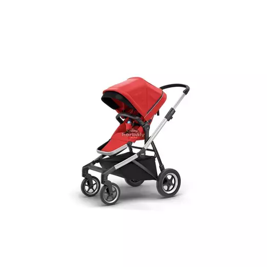Thule Sleek mózeskosárral 11000009 babakocsi Piros