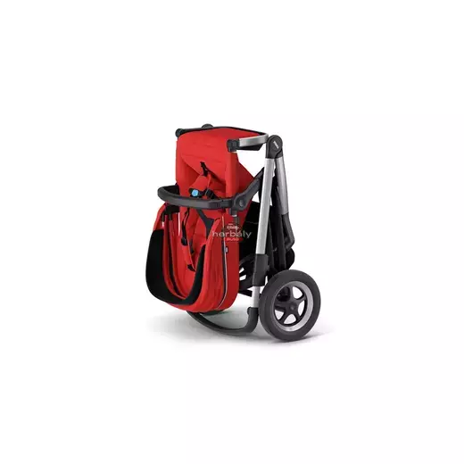 Thule Sleek mózeskosárral 11000009 babakocsi Piros
