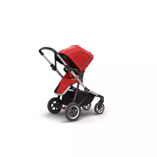 Thule Sleek mózeskosárral 11000009 babakocsi Piros