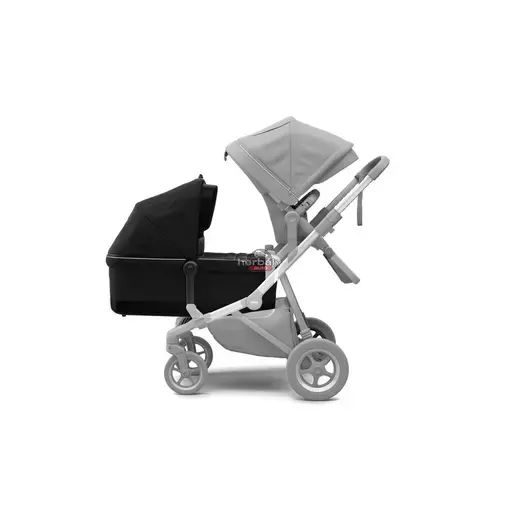 Thule Sleek mózeskosárral 11000007 babakocsi Fekete
