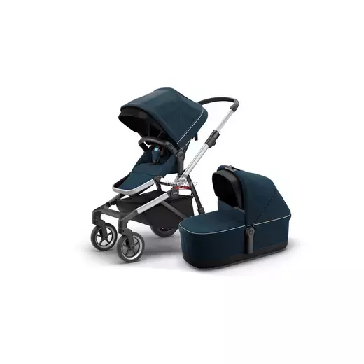 Thule Sleek mózeskosárral 11000010 babakocsi Kék