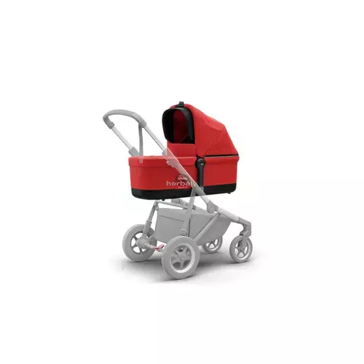 Thule Sleek mózeskosárral 11000009 babakocsi Piros