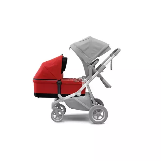 Thule Sleek mózeskosárral 11000009 babakocsi Piros