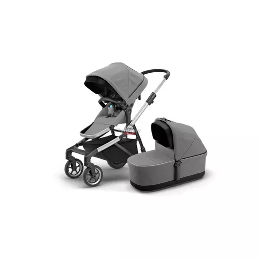 Thule Sleek mózeskosárral 11000006 babakocsi Világos szürke
