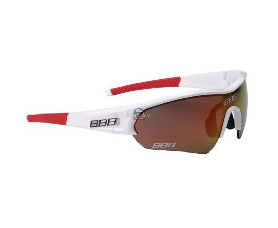 BBB Select Team BSG-43 kerékpáros szemüveg, fehér-piros
