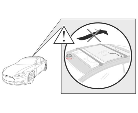 Thule Wingbar Edge 9596 alumínium csomagtartó rúd és talp