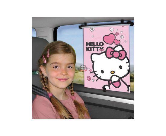 Disney Hello Kitty autós napellenző 16267, rózsaszín