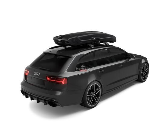 Thule Vector Alpine tetőbox, fényes fekete