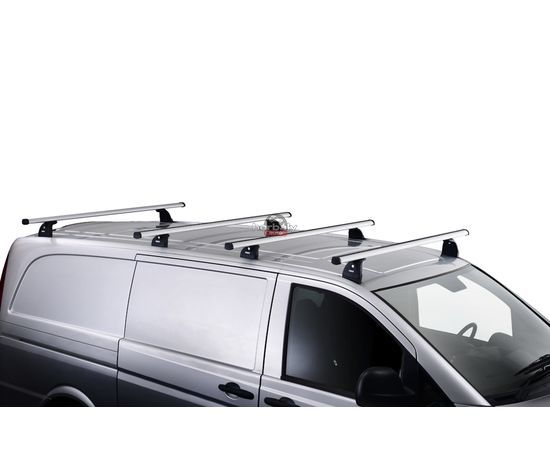 Thule ProfessionalBar 120 cm tetőcsomagtartó fix rögzítési ponttal rendelkező Hyundai, Subaru... típusokra (THU_753000_KIT3068_390000)