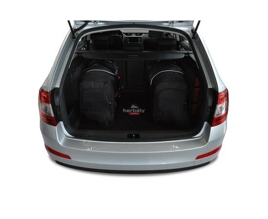 Kjust utazótáska szett Skoda Octavia Kombi 2013-2020, 5 darab táskával (7037017)