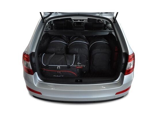 Kjust utazótáska szett Skoda Octavia Kombi 2013-2020, 5 darab táskával (7037017)