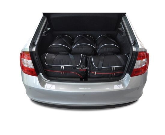 Kjust utazótáska szett Skoda Rapid Liftback 2012+, 5 darab táskával (7037019)