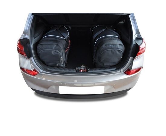 Kjust utazótáska szett Hyundai I30 Hatchback 2017+, 4 darab táskával (7018024)