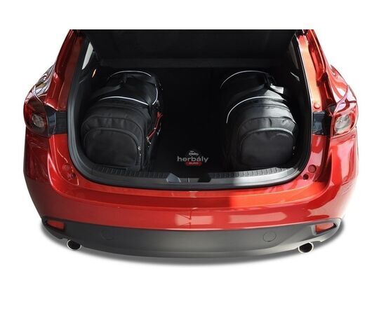 Kjust utazótáska szett Mazda 3 Hatchback 2013-2018, 4 darab táskával (7026002)