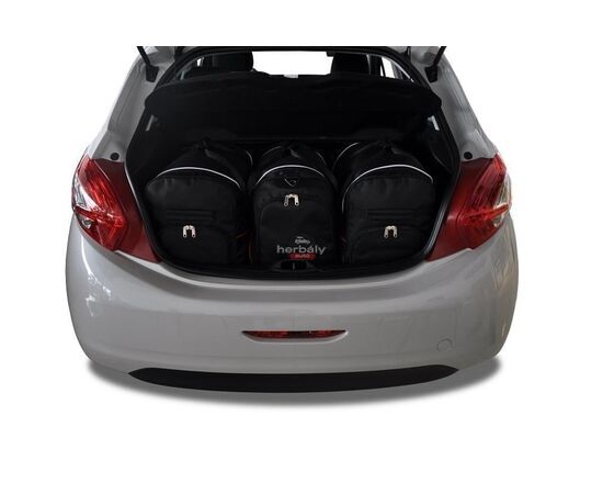 Kjust utazótáska szett Peugeot 208 Hatchback 2012-2015, 3 darab táskával (7032004)