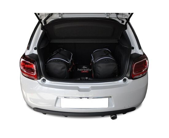 Kjust utazótáska szett Citroen Ds3 Hatchback 2009-2016, 3 darab táskával (7010010)