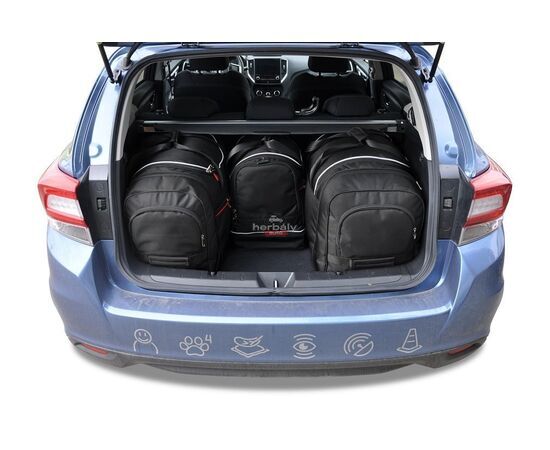 Kjust utazótáska szett Subaru Impreza 2017+, 4 darab táskával (7038025)
