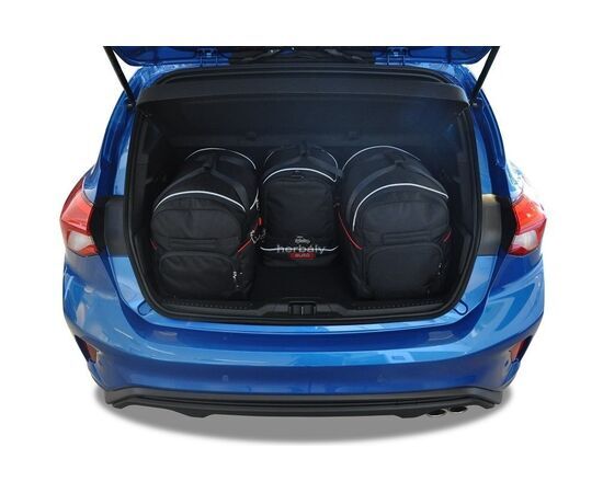 Kjust utazótáska szett Ford Focus Hatchback 2018+, 4 darab táskával (7015043)