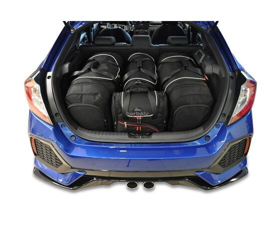 Kjust utazótáska szett Honda Civic Hatchback 2017+, 4 darab táskával (7016021)