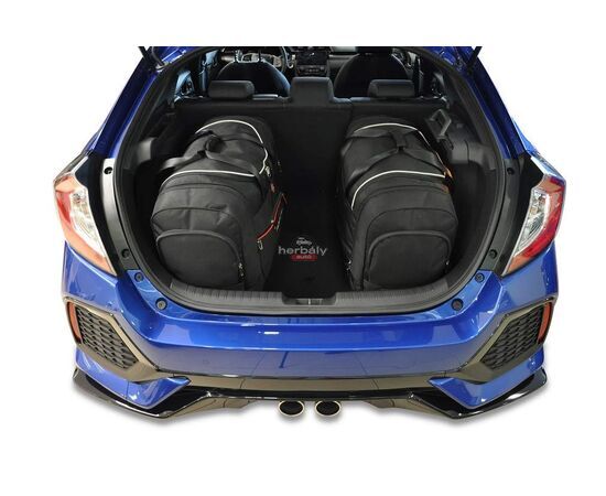 Kjust utazótáska szett Honda Civic Hatchback 2017+, 4 darab táskával (7016021)