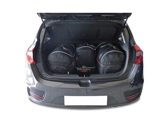Kjust utazótáska szett Kia Ceed Hatchback 2012-2018, 4 darab táskával (7022003)