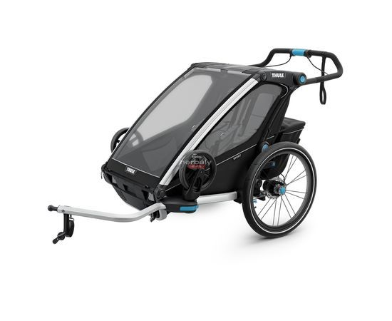 Thule Chariot Sport 2 10201012 Multifunkciós gyermekszállító Alumínium/fekete