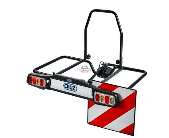 Cruz Rear Cargo 940-536 fényvisszaverő tábla, fekete
