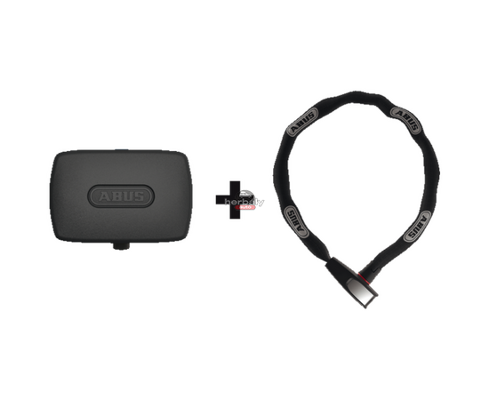 ABUS Alarmbox AB_82363 riasztódoboz + 6806K/75 fekete láncos lakat