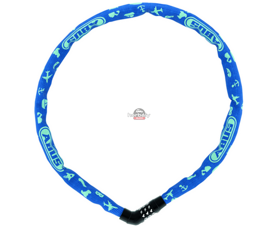 ABUS lakat AB_86809 Steel-O-Chain 4804C/75 kék jel-kódos