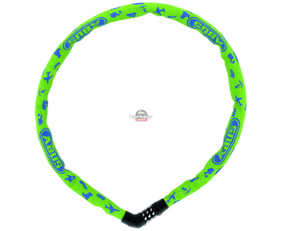 ABUS lakat AB_87498 Steel-O-Chain 4804C/75 lime jel-kódos
