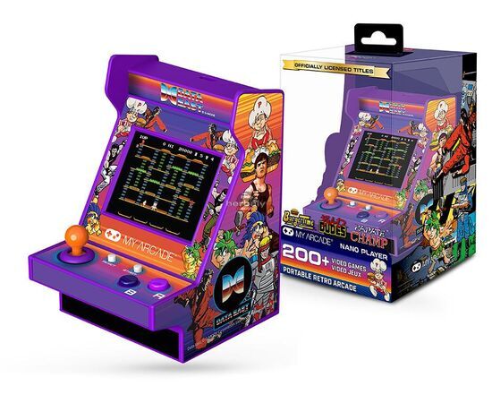 My Arcade DGUNL-4121 Data East 200+ Nano Player Retro Arcade 4.5"Hordozható Játékkonzol