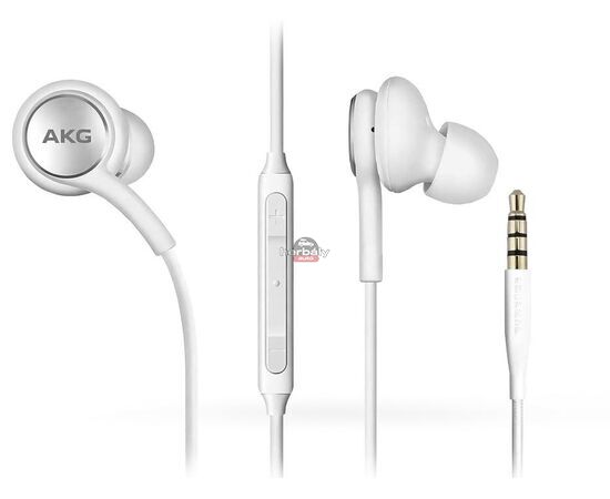 Samsung gyári sztereó felvevős fülhallgató - EO-IG955 tuned by AKG - 3,5 mm jack- fehér (ECO csomagolás)