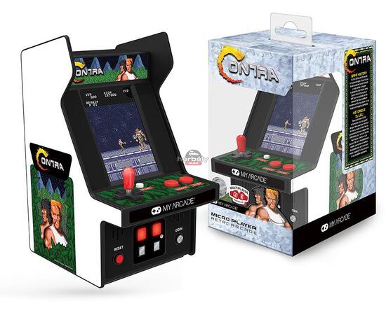 My Arcade DGUNL-3280 Contra Micro Player Retro Arcade 6.75" Hordozható Játékkonzol