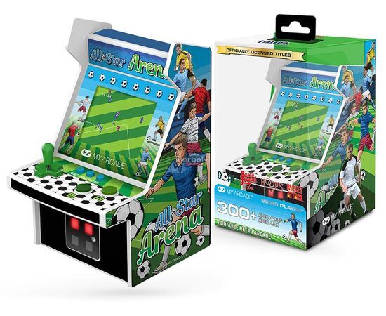 My Arcade DGUNL-4125 All-Star Arena 300+ Micro Player Retro Arcade 6.75" Hordozható Játékkonzol
