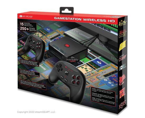 My Arcade DGUNL-4144 Data East And Jaleco Hits Gamestation Wireless HD 250+ Retro Játékkonzol