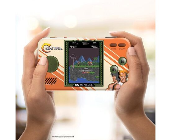 My Arcade DGUNL-3281 Contra 2in1 Premium Edition Pocket Player Hordozható Kézikonzol