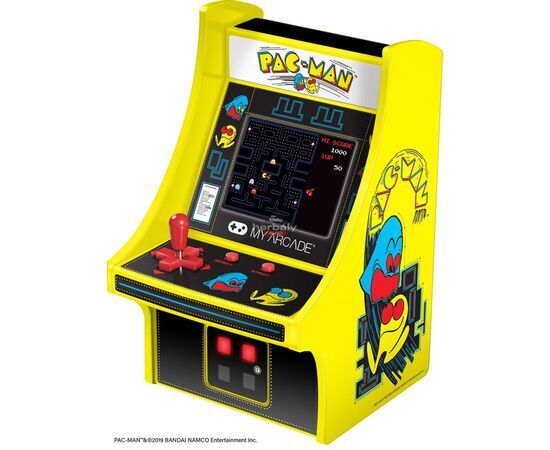 My Arcade DGUNL-3220 Pac-Man Micro Player Retro Arcade 6.75" Hordozható Játékkonzol