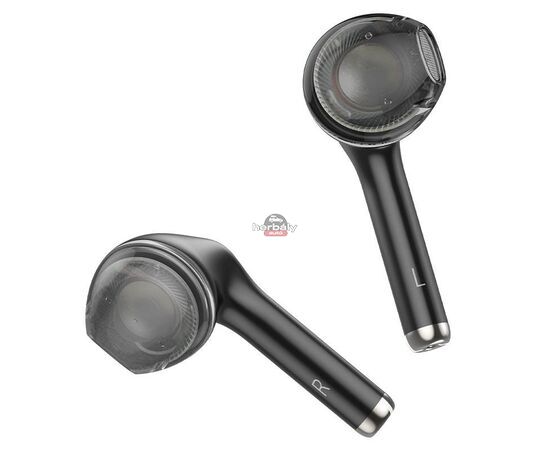 HOCO TWS Bluetooth sztereó headset v5.1 + töltőtok - HOCO EW15 True Wireless Earphones with Charging Case - fekete