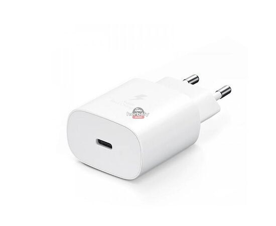 Samsung gyári USB hálózati töltő adapter Type-C bemenettel - 5V/3A - EP-TA800EWEPD.3.0 Super Fast Charging - fehér (ECO csomaglás)